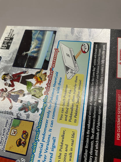 Pokemon SoulSilver Version NO POKEWALKER Nintendo DS