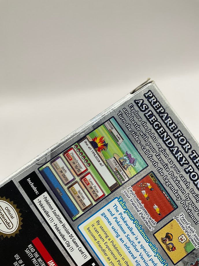 Pokemon SoulSilver Version NO POKEWALKER Nintendo DS