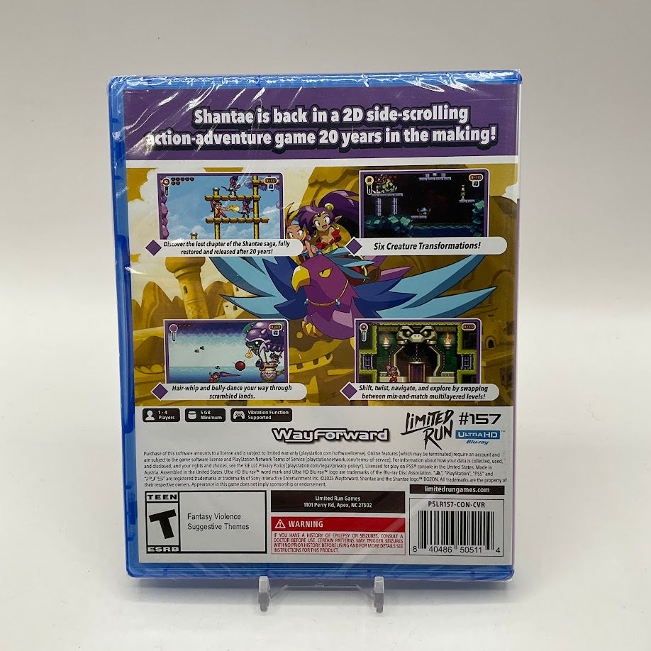 Shantae Advance: Risky Revolution [10th Anniversary] Playstation 5 Sealed
