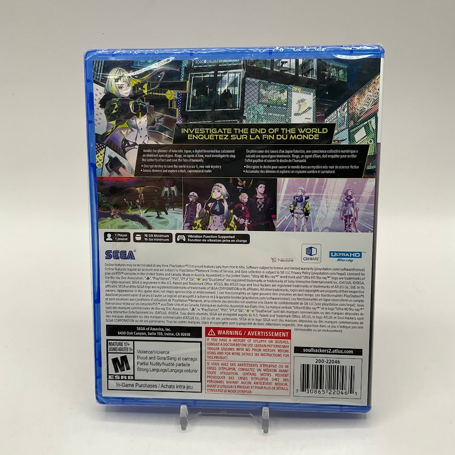 Soul Hackers 2 Playstation 5 Sealed