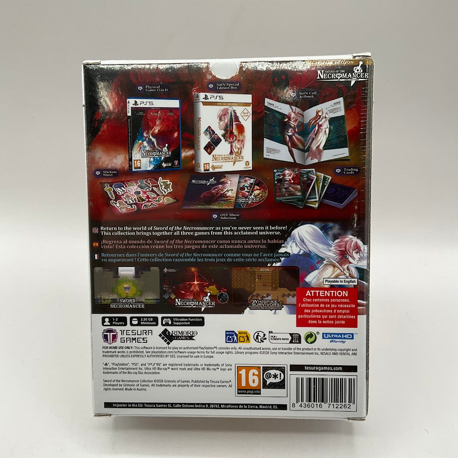 Sword Of The Necromancer Collection [Special Edition] PAL Playstation 5 Sealed