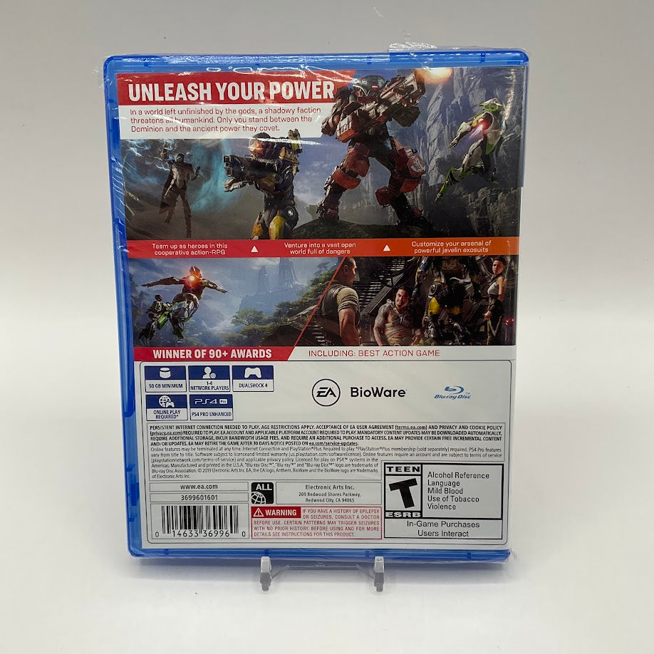 Anthem Playstation 4 Sealed