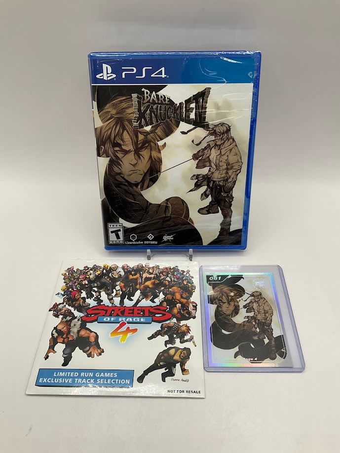Bare Knuckle IV Playstation 4 Sealed