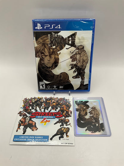 Bare Knuckle IV Playstation 4 Sealed