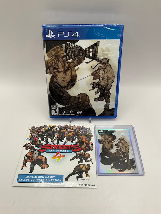 Bare Knuckle IV Playstation 4 Sealed