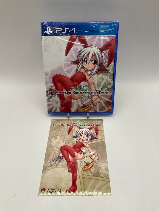 Bunny Must Die: Chelsea and the 7 Devils PAL Playstation 4 Sealed