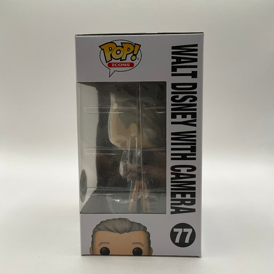 Walt Disney with Camera Funko Pop! Disney 100 #77 Funko Exclusive