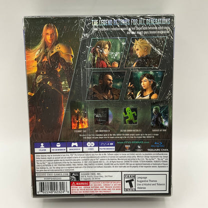 Final Fantasy VII Remake [Deluxe Edition] Playstation 4 Sealed