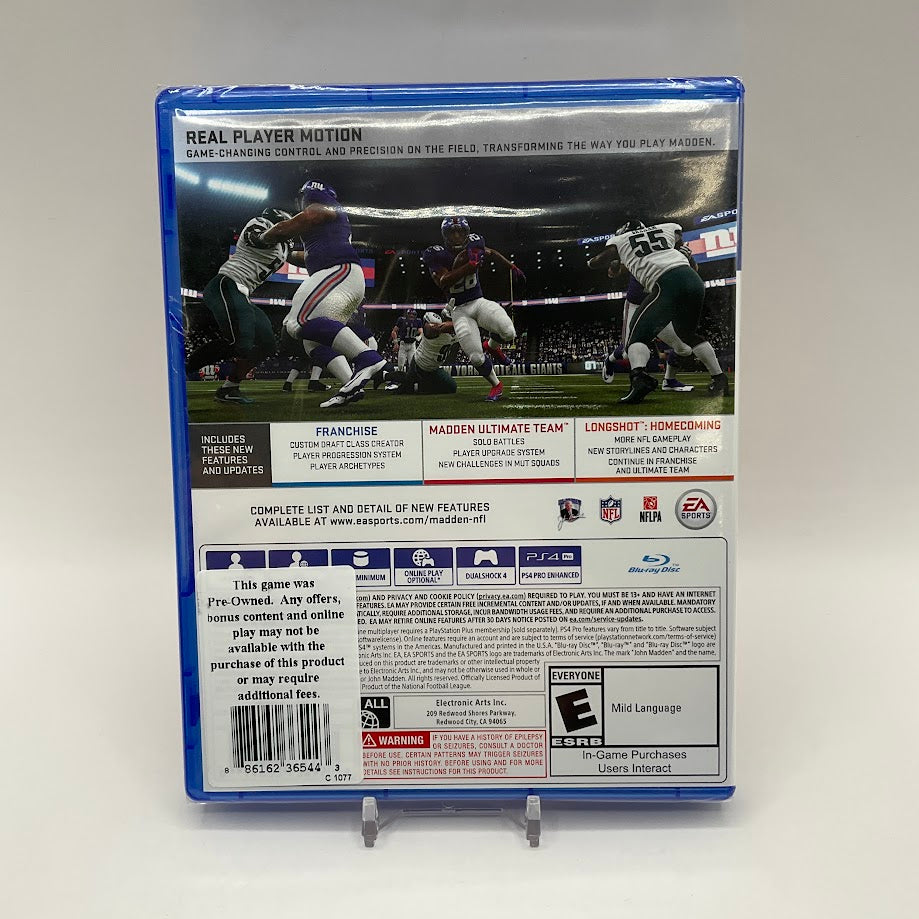 Madden NFL 19 Playstation 4 Sealed