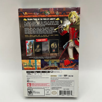 Golden Force [Limited Edition] Nintendo Switch *See Description*