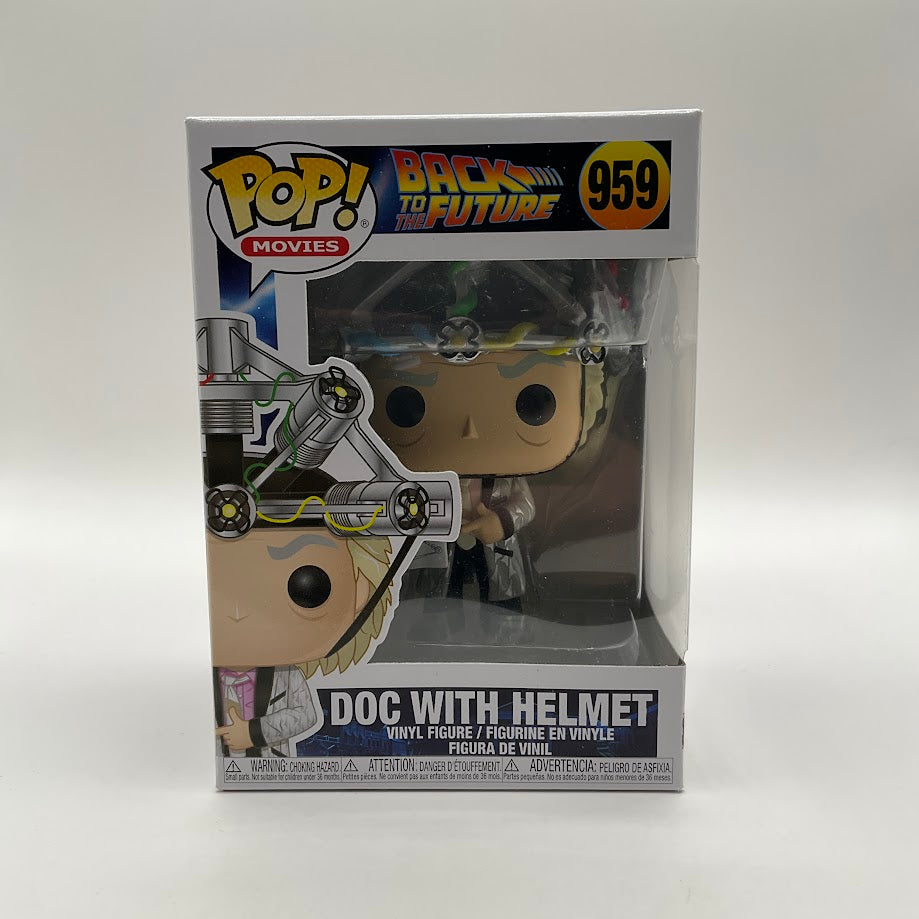Doc with Helmet Funko Pop! Back to the Future #959