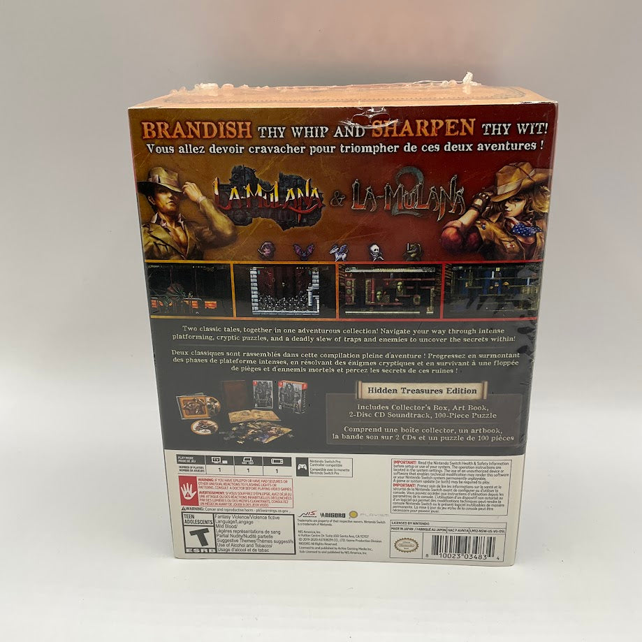 La Mulana 1 & 2 [Hidden Treasures Edition] Nintendo Switch *See Description*