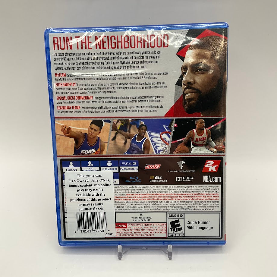 NBA 2K18 Playstation 4 Sealed