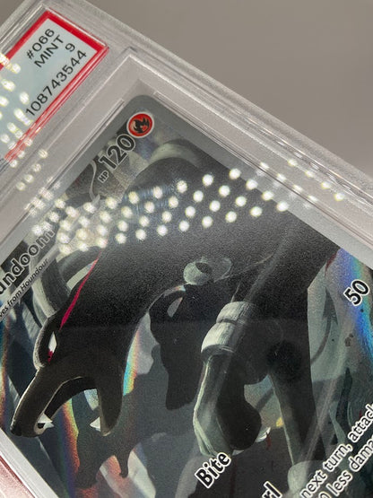Houndoom Pokemon Shrouded Fable Illustration Rare #066 PSA 9 #2