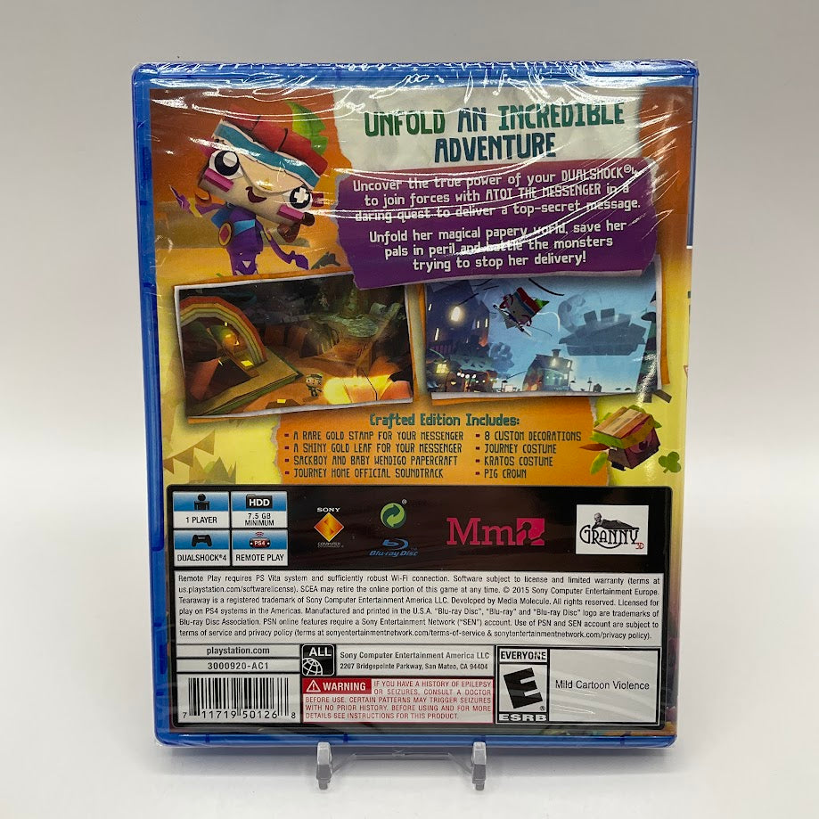Tearaway Unfolded [Crafted Edition] Playstation 4 Sealed