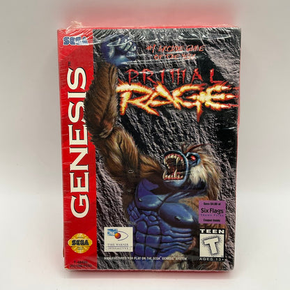Primal Rage Sega Genesis Sealed *See Description*