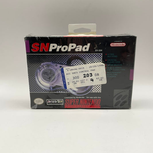 SN ProPad Super Nintendo Sealed *See Description*