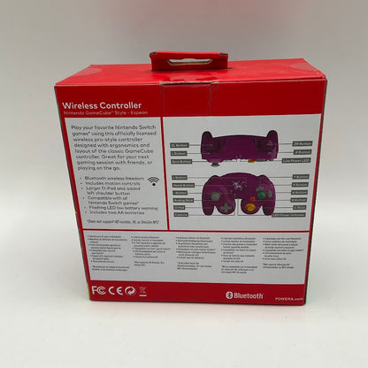 GameCube Style Wireless Controller [Espeon] Nintendo Switch *See Description*