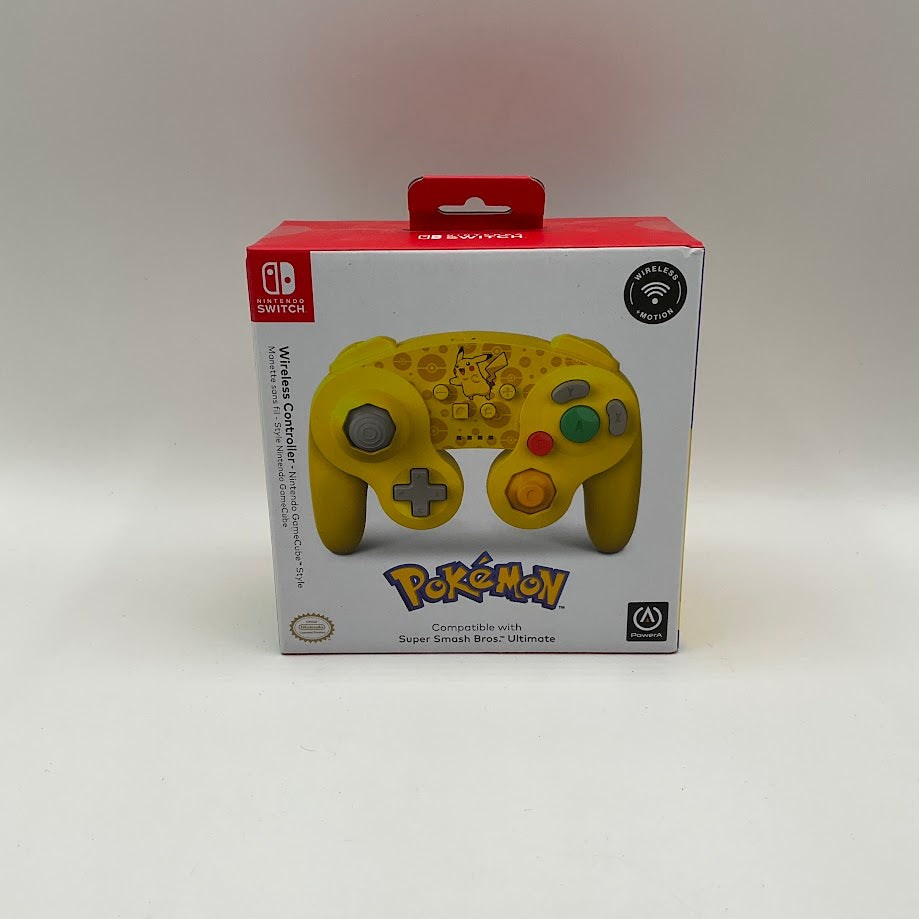 GameCube Style Wireless Controller Pikachu Nintendo Switch *See Description*、Collector Store LLC - VG、kayou