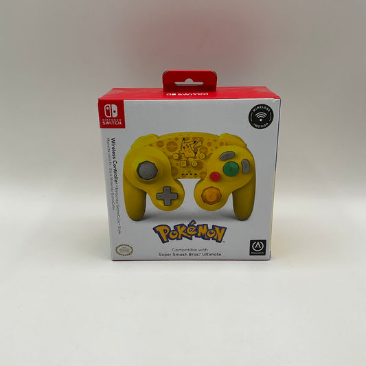 GameCube Style Wireless Controller [Pikachu] Nintendo Switch *See Description*