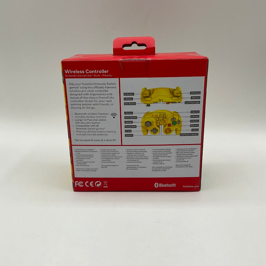 GameCube Style Wireless Controller Pikachu Nintendo Switch *See Description*、Collector Store LLC - VG、kayou
