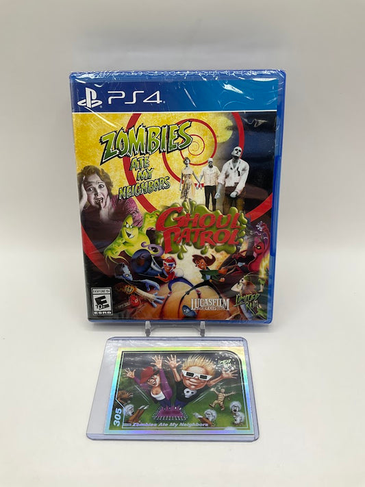Zombies Ate My Neighbors & Ghoul Patrol Playstation 4 Sealed