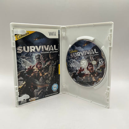 Cabela's Survival: Shadows Of Katmai Wii Used