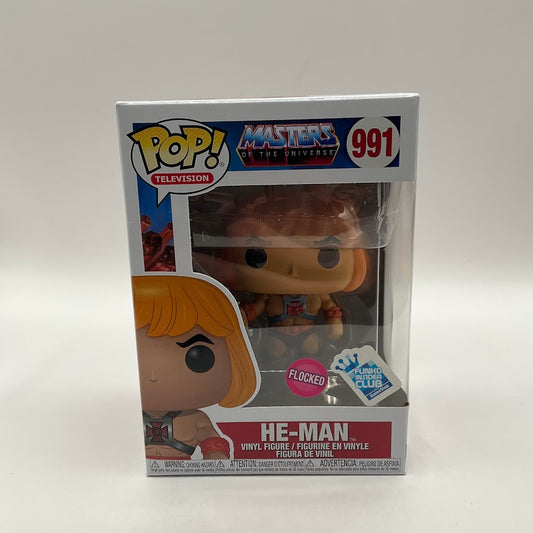 He-Man Funko Pop! Masters of the Universe #991 Flocked Funko Insider