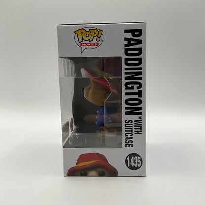 Paddington with Suitcase Funko Pop! Movies #1435 Flocked Amazon