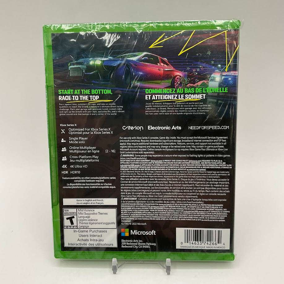 Need for Speed Unbound Xbox Series X Sealed #1