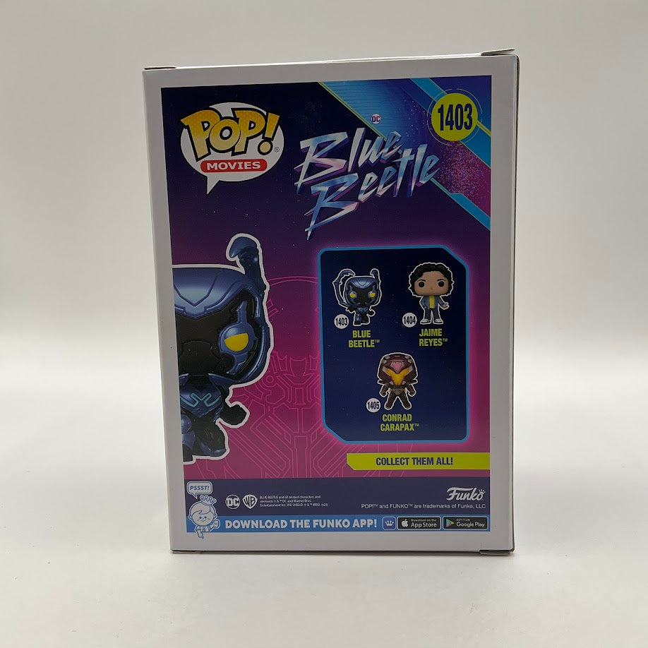 Blue Beetle Funko Pop! DC #1403 GITD Chase Limited Edition