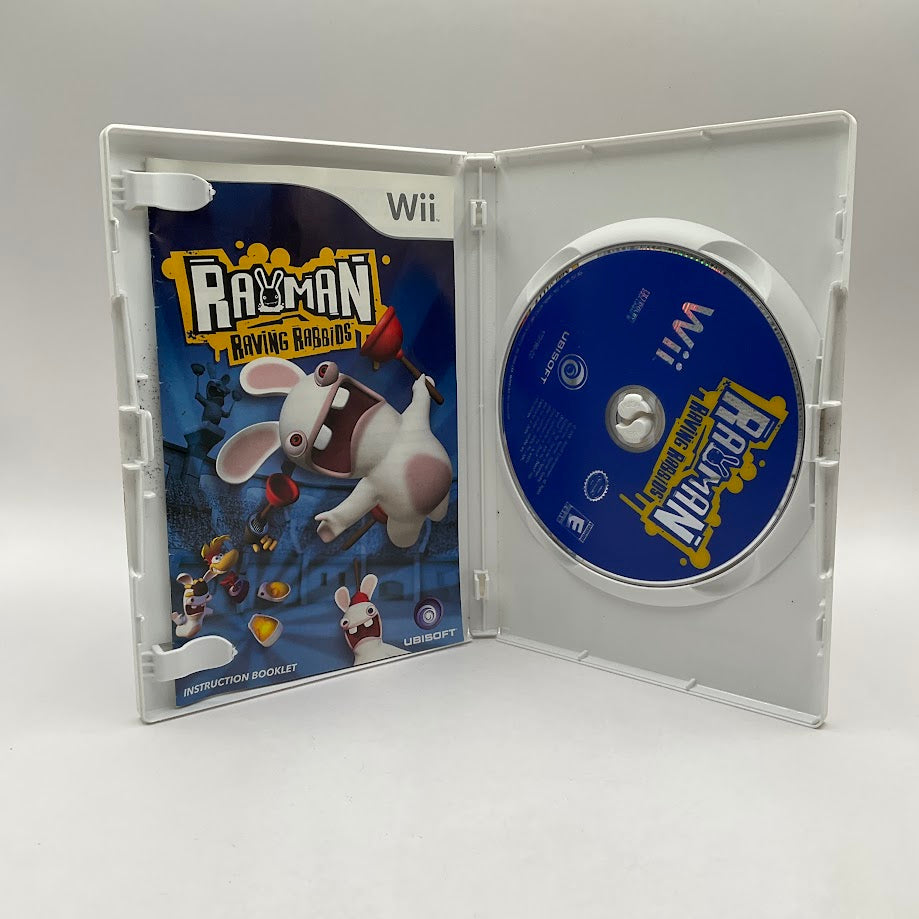 Rayman Raving Rabbids Wii Used