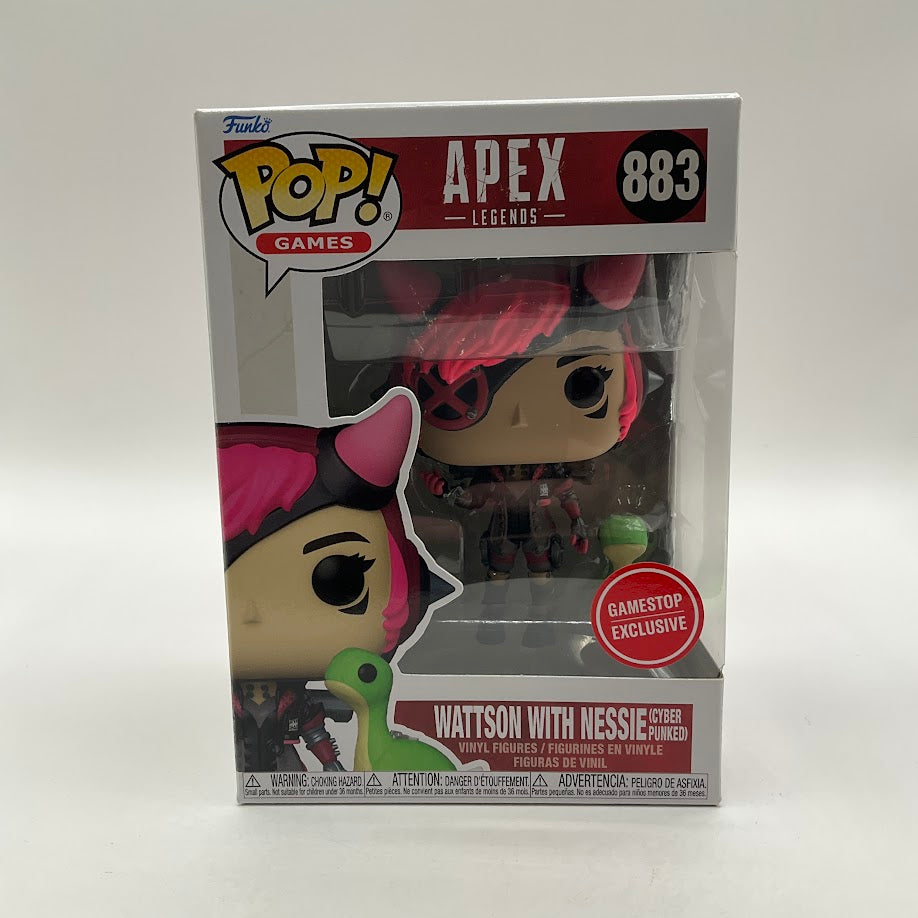 Wattson with Nessie (Cyber Punked) Funko Pop! Apex Legends #883 GameStop