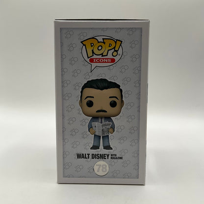 Walt Disney with Magazine Funko Pop! Disney 100 #78