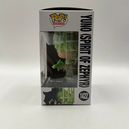 Yuno (Spirit of Zephyr) Funko Pop! Black Clover #1422 GITD PX Previews