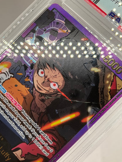 Monkey D Luffy One Piece Card Game EB02 Special #060 PSA 10