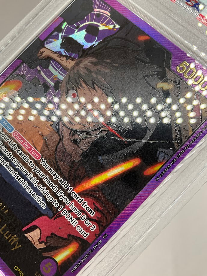 Monkey D Luffy One Piece Card Game EB02 Special #060 PSA 10