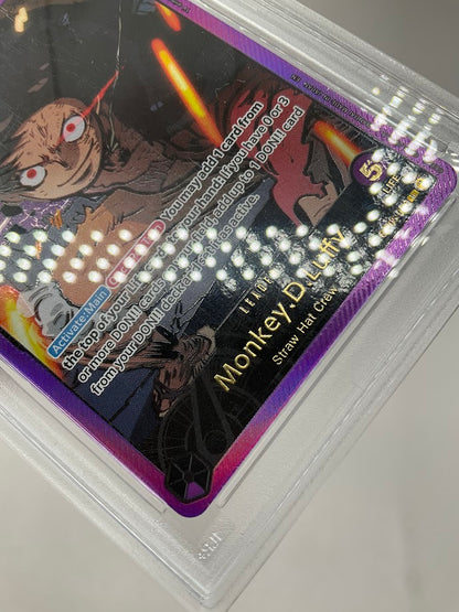 Monkey D Luffy One Piece Card Game EB02 Special #060 PSA 10