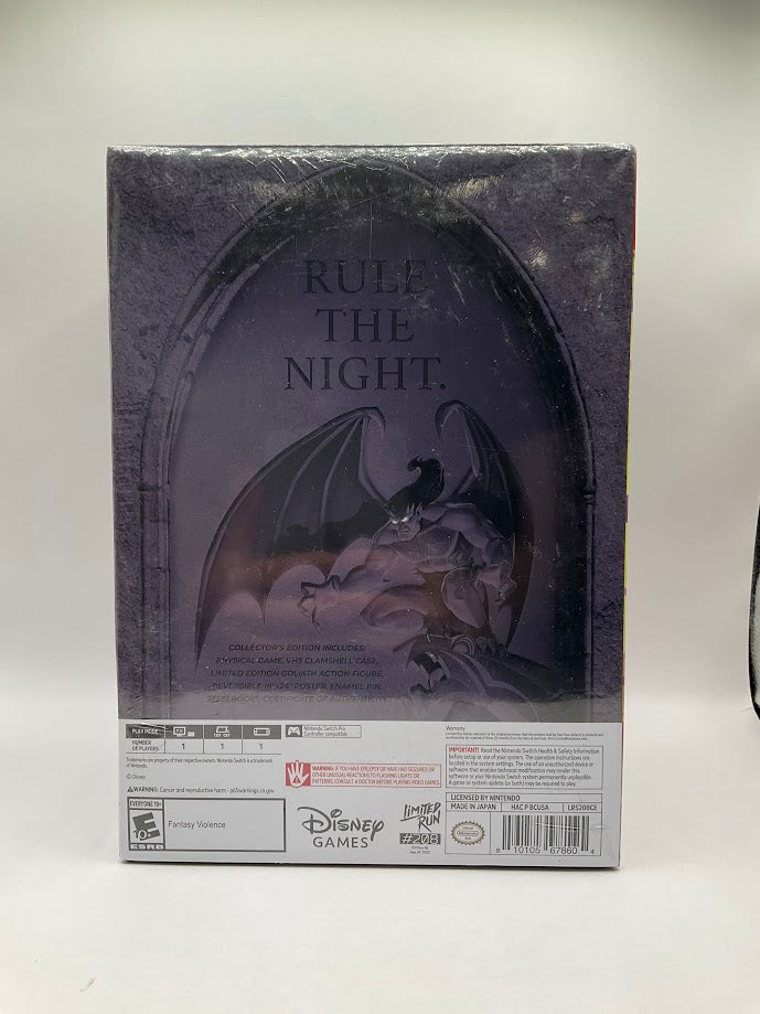 Gargoyles Remastered Collector's Edition Nintendo Switch Sealed、Collector Store LLC - VG、kayou