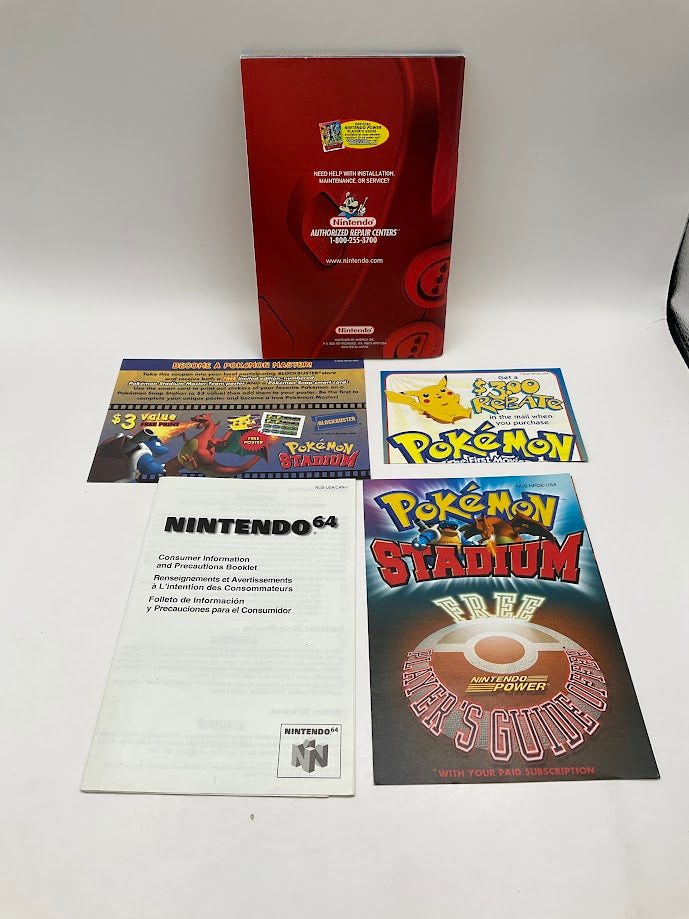 Pokemon Stadium Nintendo 64 CIB