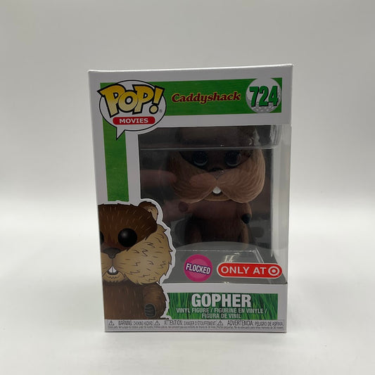 Gopher Funko Pop! Caddy Shack #724 Flocked Target Exclusive