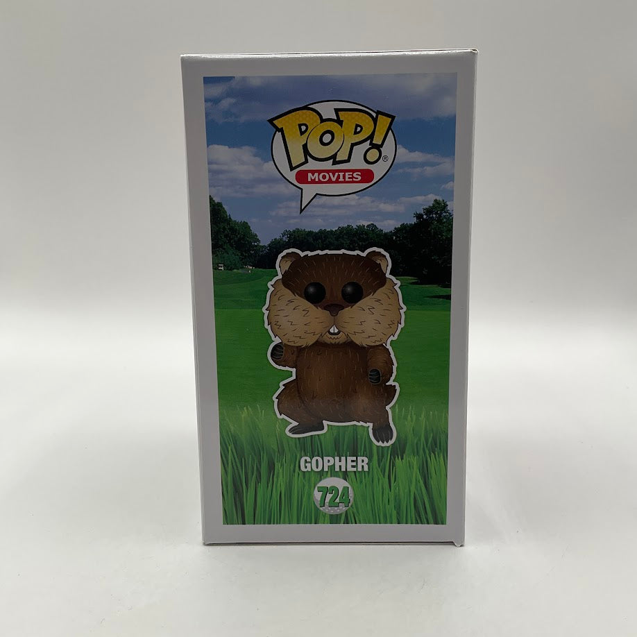 Gopher Funko Pop! Caddy Shack #724 Flocked Target Exclusive