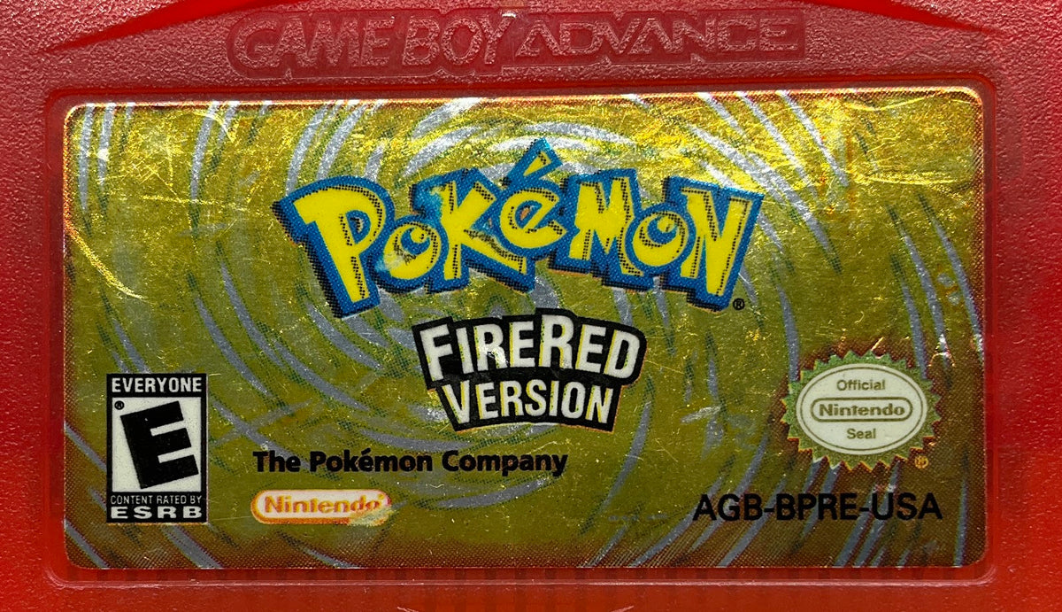 Pokemon FireRed GameBoy Advance Loose