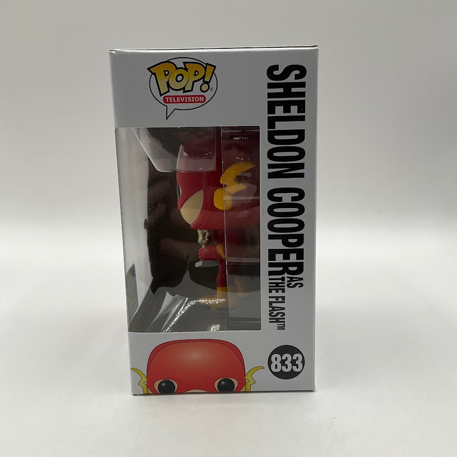Sheldon Cooper as The Flash Funko Pop! Big Bang Theory #833 2019 Summer