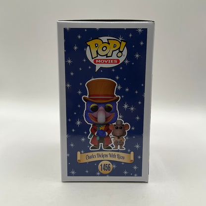 Charles Dickens with Rizzo Funko Pop! The Muppets #1456 Flocked Amazon
