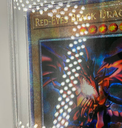 Red-Eyes Yu-Gi-Oh! LC01 Quarter Century Secret Rare #EN006 PSA 10