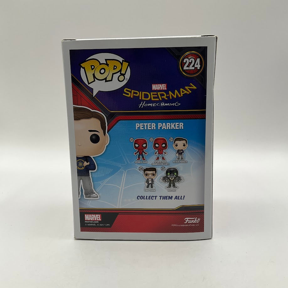 Peter Parker Funko Pop! Spider-Man Homecoming #224
