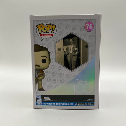 Walt Disney & Dumbo & Timothy Plush Funko Pop! Disney 100 #76