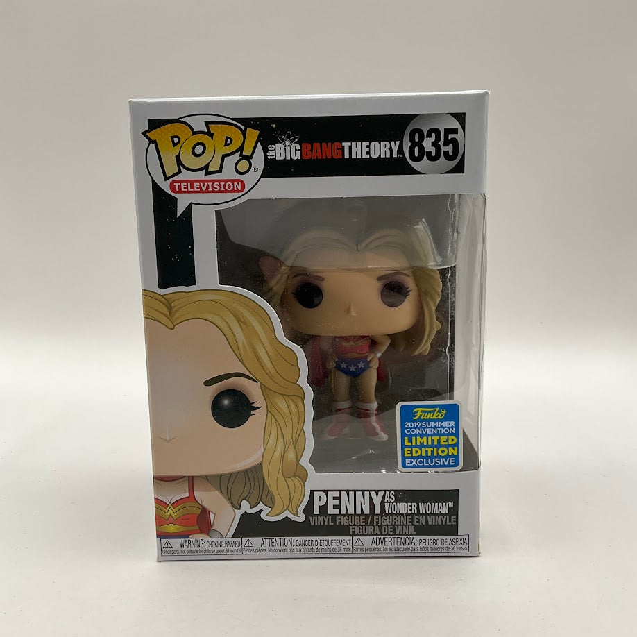 Penny as Wonder Woman Funko Pop! The Big Bang Theory #835 2019 Summer Convention