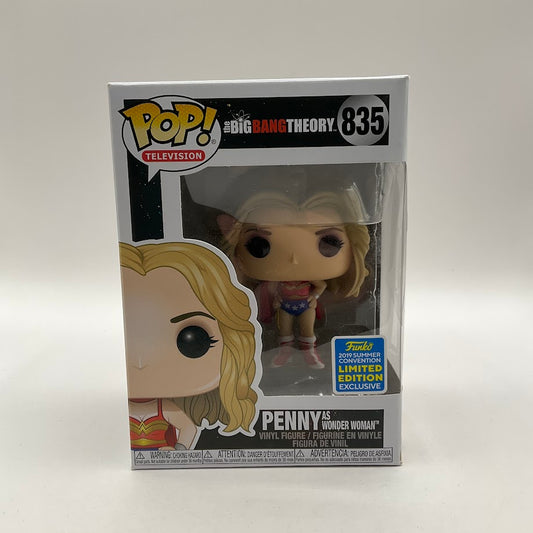 Penny as Wonder Woman Funko Pop! The Big Bang Theory #835 2019 Summer Convention